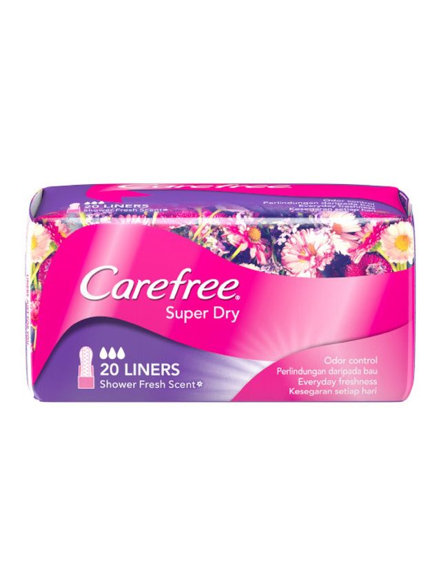 Carefree Super Dry Panty Liners (20s) edamama